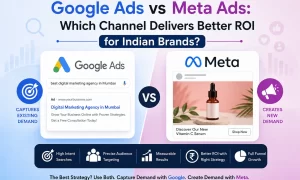 Google Ads vs Meta Ads ROI comparison for Indian brands